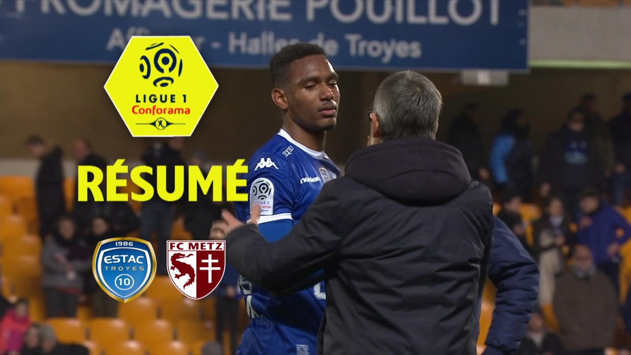 ESTAC Troyes - FC Metz (1-0)  - Résumé - (ESTAC-FCM) / 2017-18