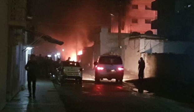 Suriye'nin Türkiye Sınırındaki Kamışlı Kentinde Büyük Patlama!