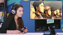 ATTACK ON TITAN GAME (Teens React: Gaming)