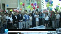 مظاهرة في تركيا للتنديد بقمع حرية التعبير