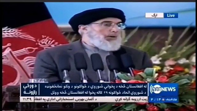 حکمتیار از حکومت می خواهد که برای مخالفین که خواهان صلح اند زمینه سازی کنند