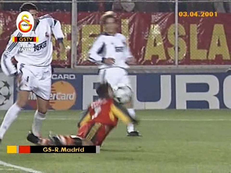 Galatasaray v. Real Madrid 03.04.2001 Champions League 2000/2001 Quarterfinal 1st leg