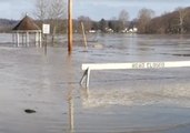 Pomeroy Roads Under Water After Ohio River Floods