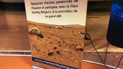 Les étudiants de "UCL to Mars" à l'Euro Space Center