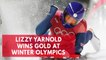 Lizzy Yarnold wins gold at Winter Olympics