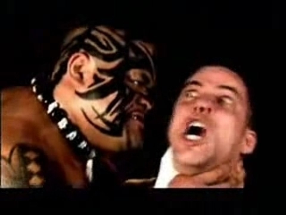 Umaga and jackass at summerslam promo 2007