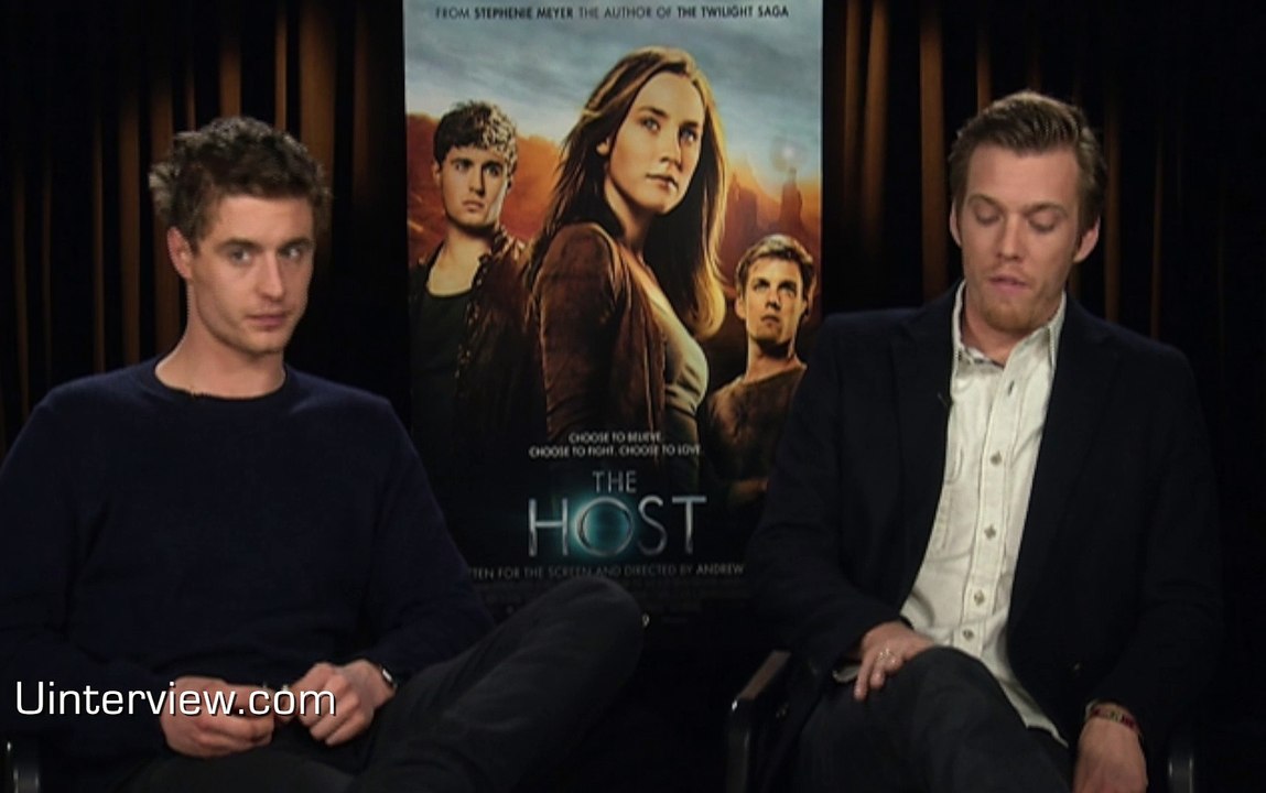 Max Irons And Jake Abel Video Interview On 'The Host,' Saoirse Ronan, Stephenie Meyer, Stripping Naked