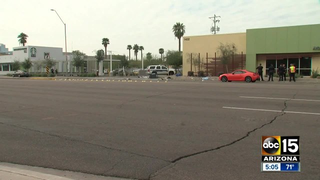 Three pedestrians hospitalized after being hit by car in Phoenix