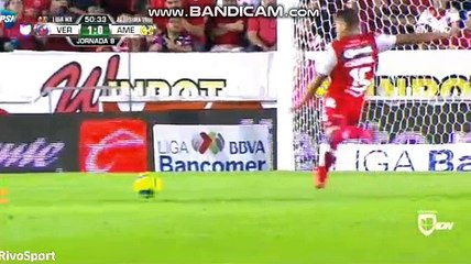 Carlos Esquivel Goal ~ Veracruz vs Club America 1-0