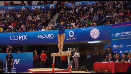 Dalia Al-Salty - BB AA - Gymnastics 2017 Mexico Open﻿