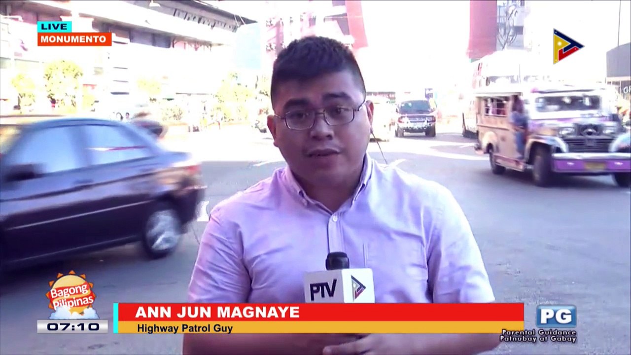 TRAFFIC UPDATE: Monumento