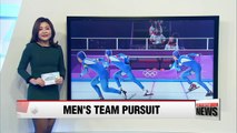 S. Korea's men's team pursuit team heads to semifinals