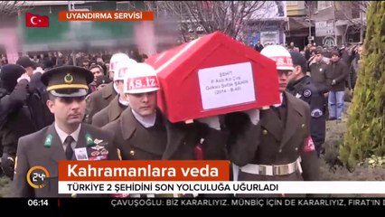 Türkiye şehitlerini uğurladı