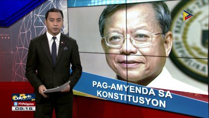 Pag-amyenda sa saligang batas, sisimulang ngayong araw ng CCC