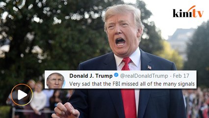 Trump slams FBI for missing signs on school shooting