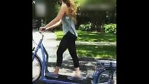 OMG!  Electric Walking Bike ever not Seen