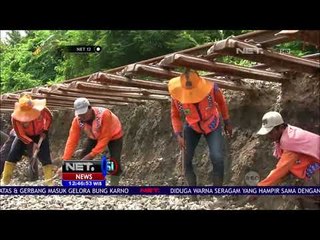 Rel Kereta Api Longsor 2 Meter - NET 12