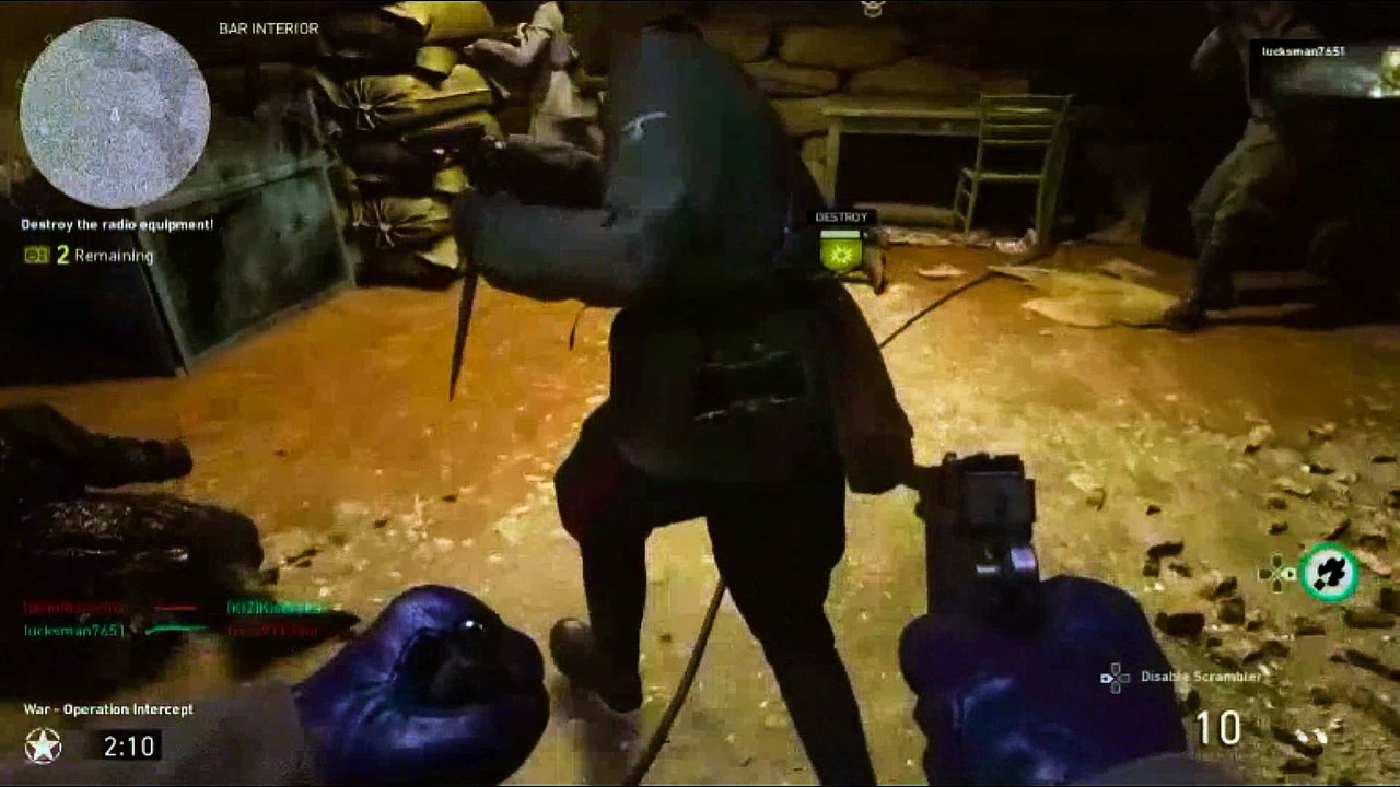 cod ww2 house cleaning