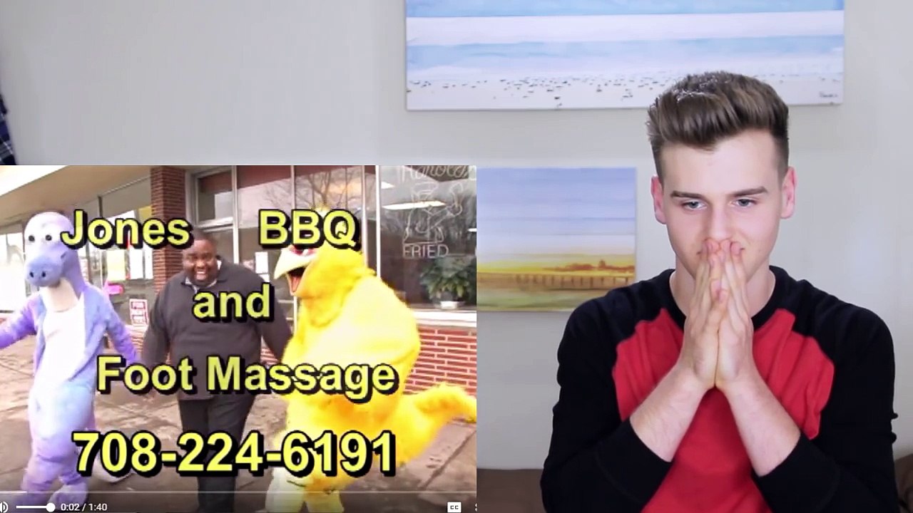 Jones Good Ass BBQ And Foot Massage Reaction (Hilarious Commercial)