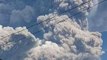 Mount Sinabung Erupts, Spews Massive Columns of Ash Into Sky
