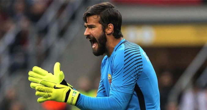 Liverpool, Roma Kalecisi Allisson İçin 325 Milyon TL'yi Gözden Çıkardı