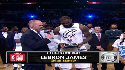 LeBron James All-Star Post Game | 2018 All-Star MVP