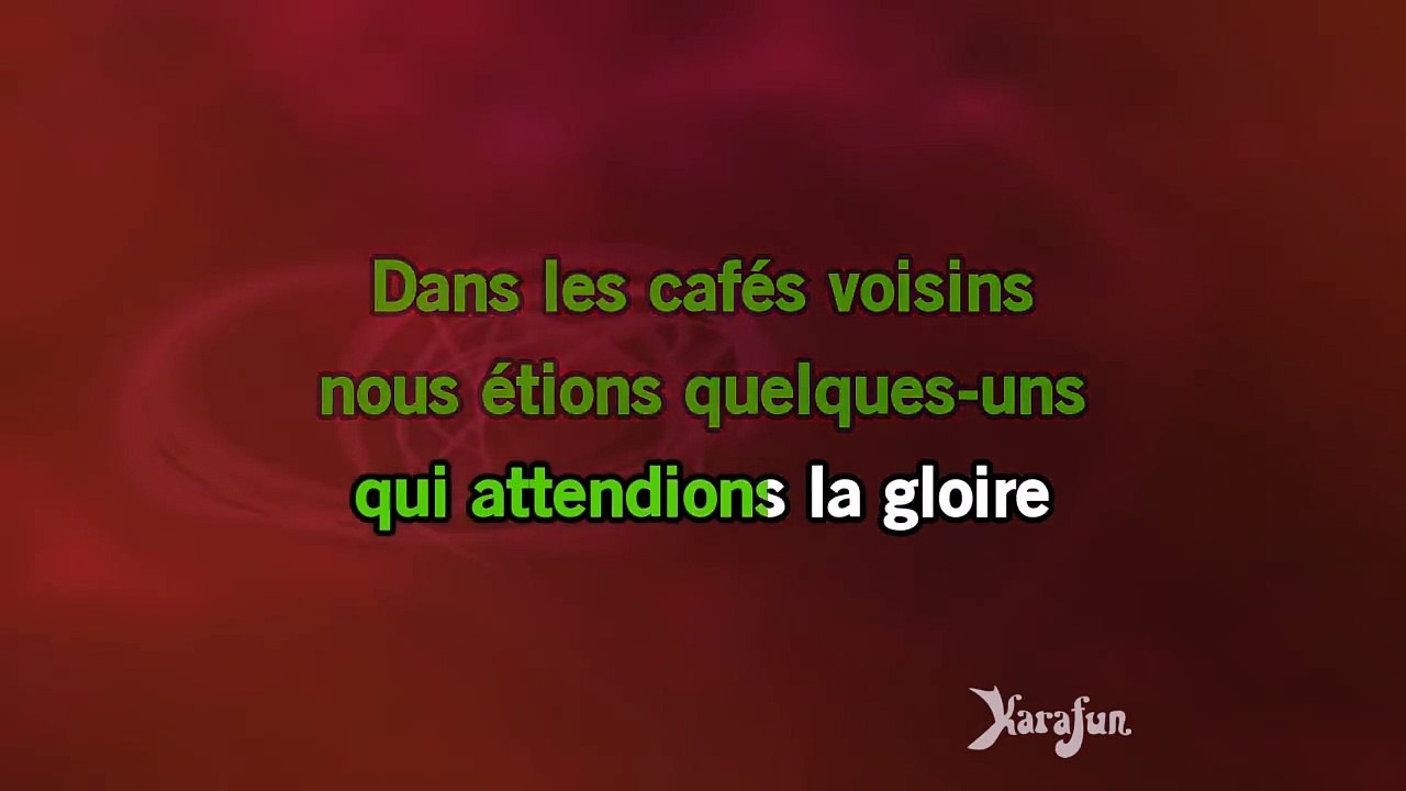 Karaoké La bohème - Amel Bent *