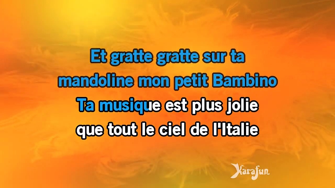 Karaoké Bambino - Dany Brillant *