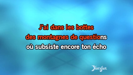 Karaoké La nuit je mens - Alain Bashung *