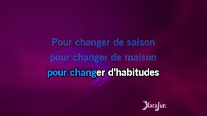 Karaoké Ma fille - Serge Reggiani *