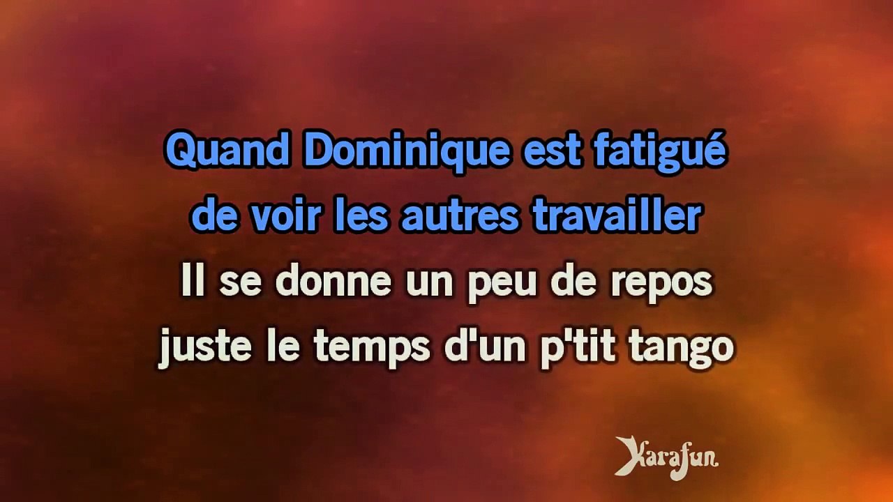 Karaoké Ah Le tango corse - Fernandel *