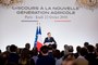 Discours du Président de la République, Emmanuel Macron, à la nouvelle génération agricole