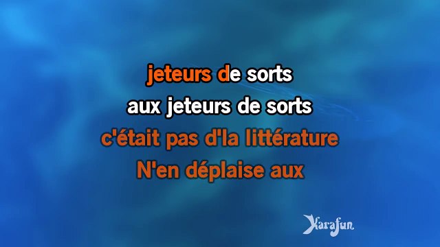 Karaoké Les copains d'abord - Georges Brassens *