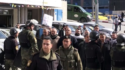 ABD Kongre heyeti protesto edildi - RAMALLAH