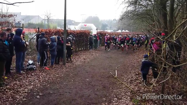 Départ du Duathlon Vert à Jurbise