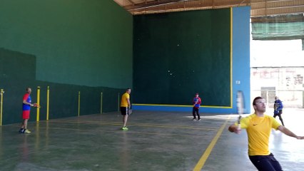 Frontenis honor Alcalá vs Rivas 3ª partida set 1