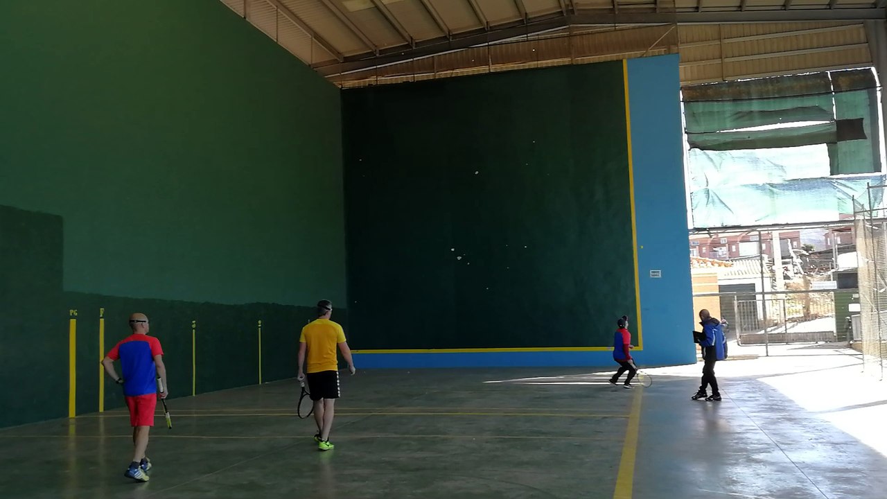 Frontenis honor Alcalá vs Rivas 3ª partida set 2