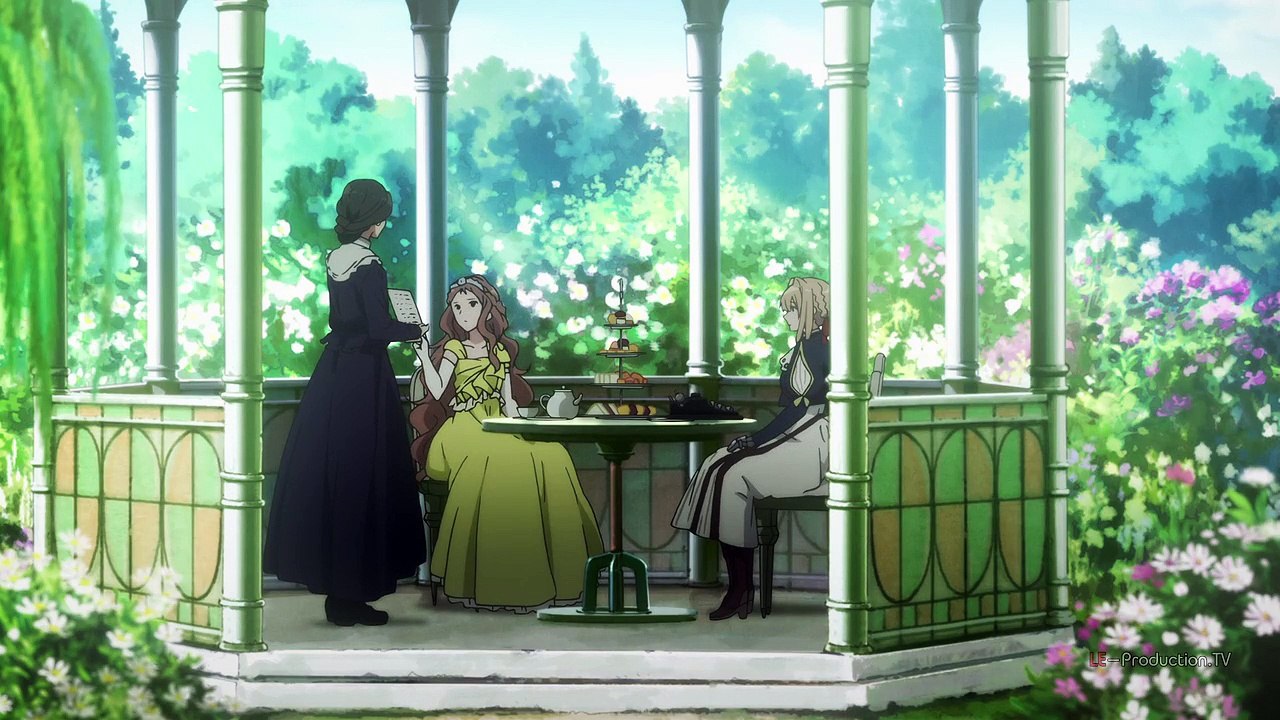 Вайолет Эвергарден / Violet Evergarden 5 серия 720p LE-Production.TV русская озвучка