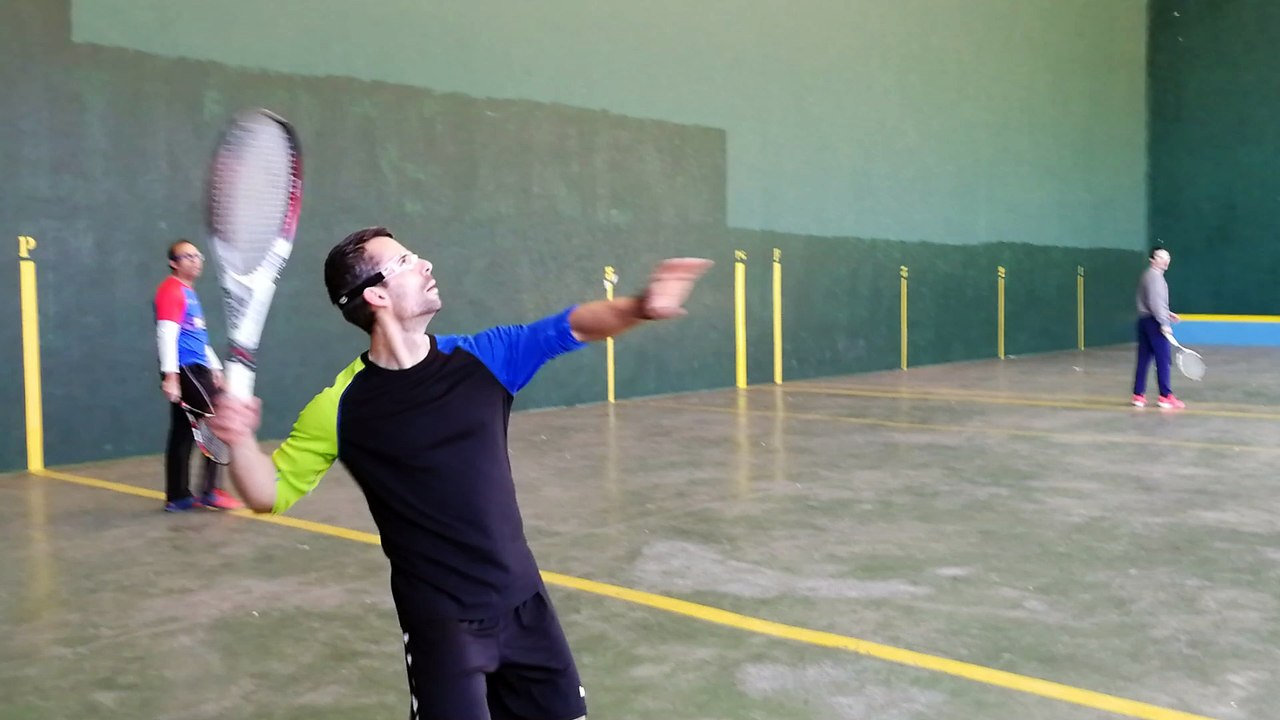 Frontenis honor Alcalá vs Rivas 1ª partida set 1