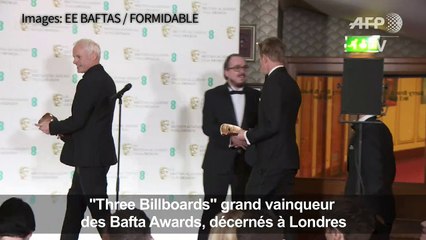 Bafta: triomphe pour le film "Three Billboards"