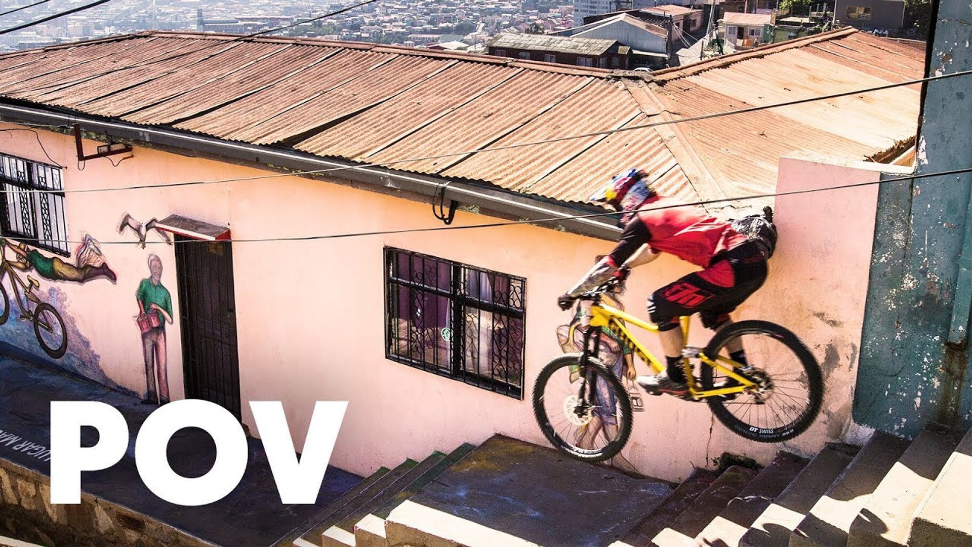 Red bull store urban downhill