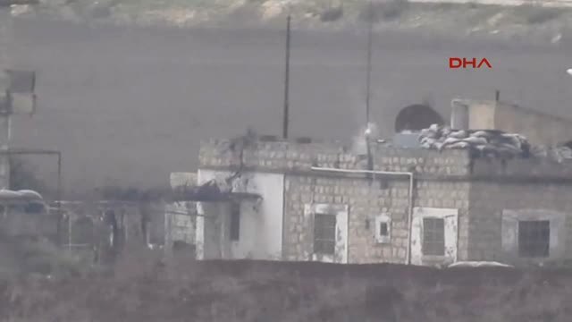 Teröristler Maranes, Minnag Havalimanı ve Ayn Dakne Bölgesinde Hendek Kazmaya Başladı