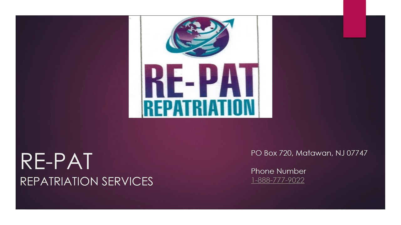 RE-PAT Repatriation