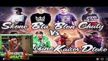 Aczino Kaiser Dtoke y Papo VS Chuty Skone Bta y Blon - Battle Of Gods | MARALB REACT