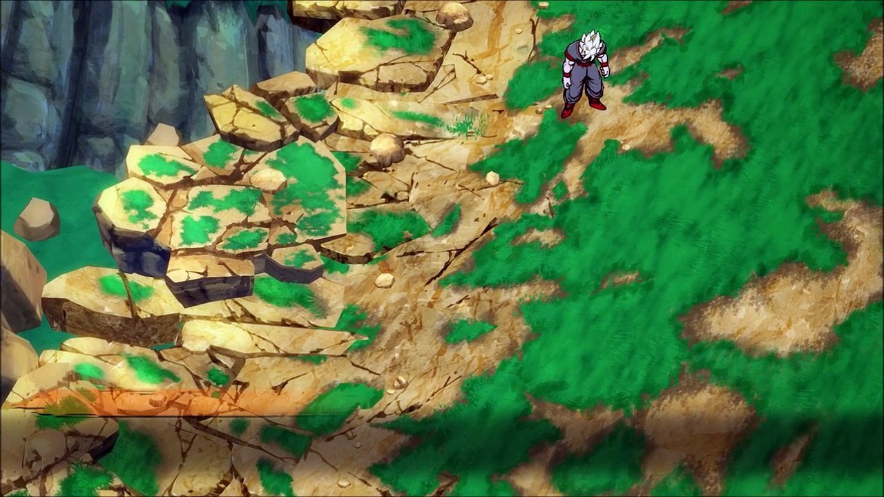 Dragonball FighterZ Son Goku  trefft auf klon Son Goku