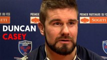 Duncan Casey : « Nous devons mieux commencer nos matchs »