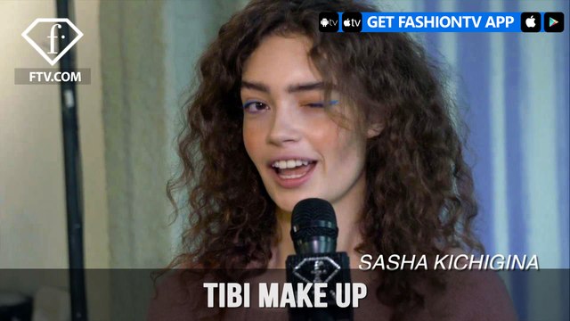 New York Fashion Week Fall/Winter 18 19 - Tibi Make Up | FashionTV | FTV