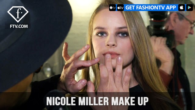 New York Fashion Week Fall/Winter 18 19 - Nicole Miller Make Up | FashionTV | FTV