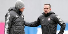 Bayern Münih Teknik Direktörü Heynckes, Beşiktaş Maçı Öncesi Ribery ile Özel Olarak İlgilendi