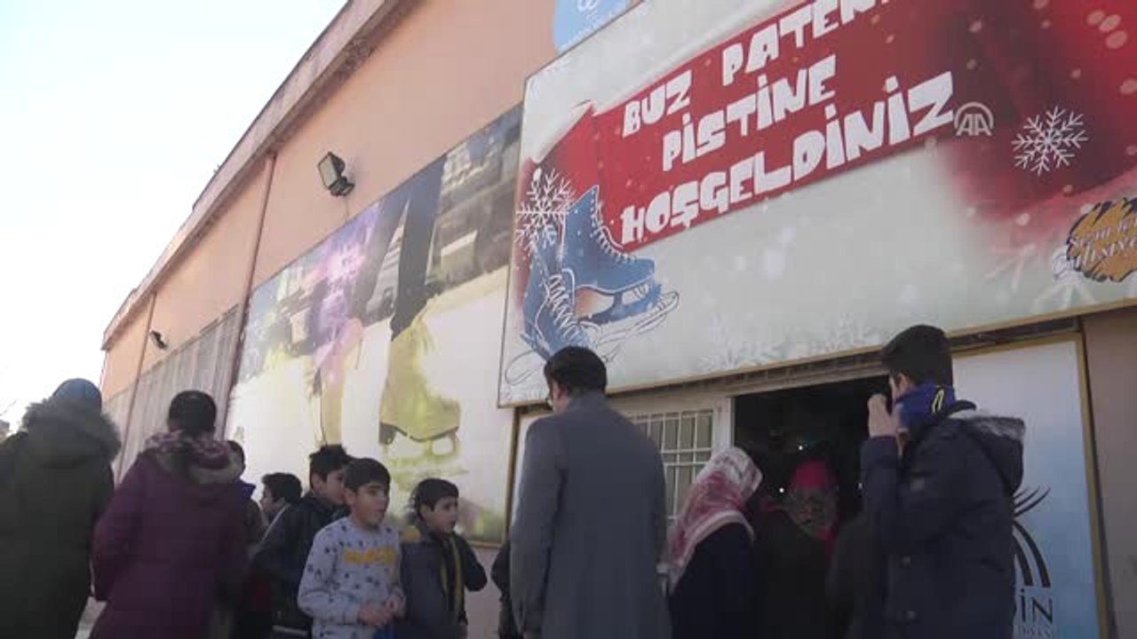 Mardin'de Buz Pisti İlgi Gördü